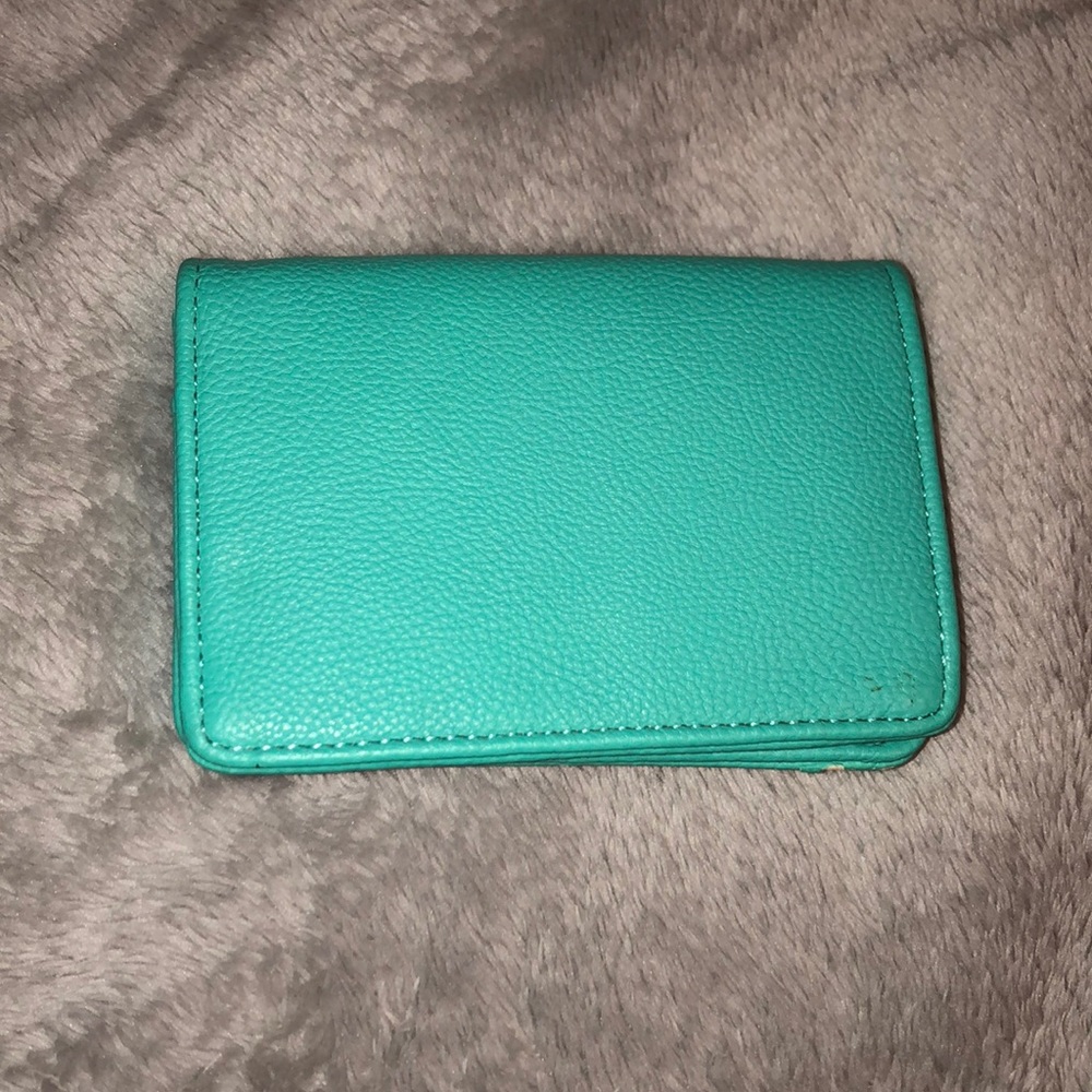 turquoise wallet